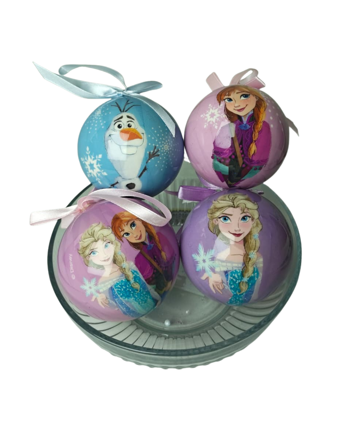 BOLA FROZEN 8CM 4UNI