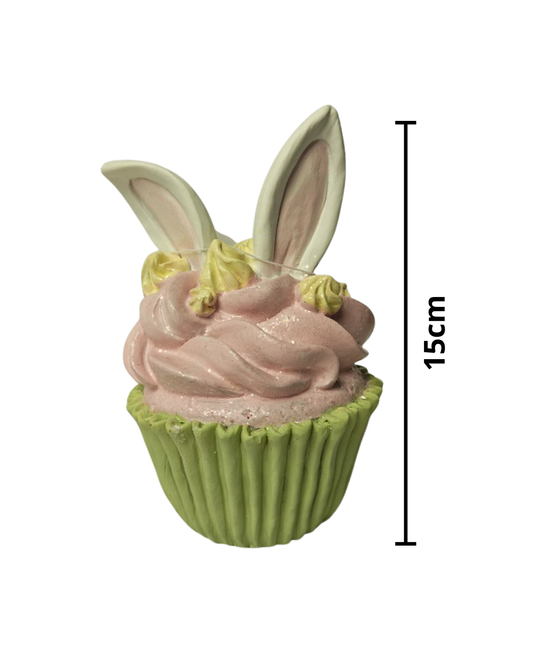 Escultura CupCake com Orelhas 15cm