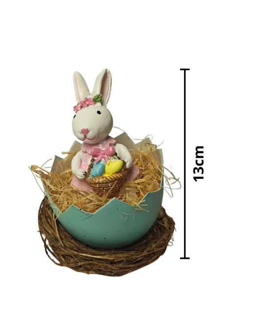 Coelho dentro do Ovo 13cm