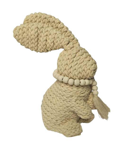 Coelho de corda Trançada 23cm