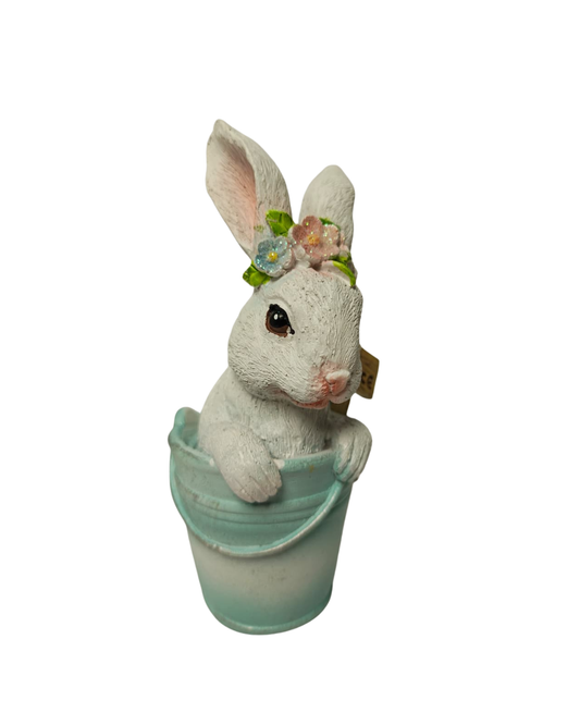 Coelho no Balde 14cm