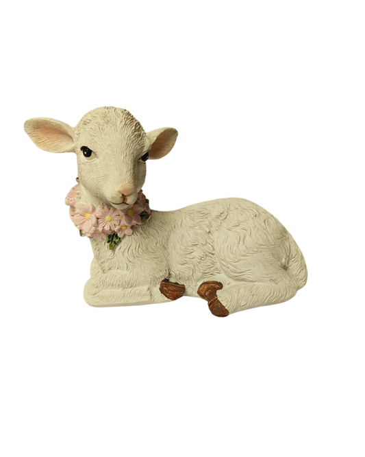 Carneiro em resina 14cm