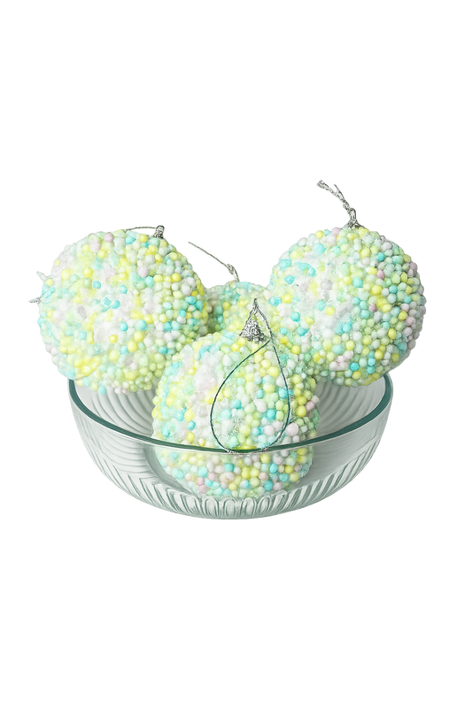 BOLA FLOCADA CANDY 8CM 4UNI