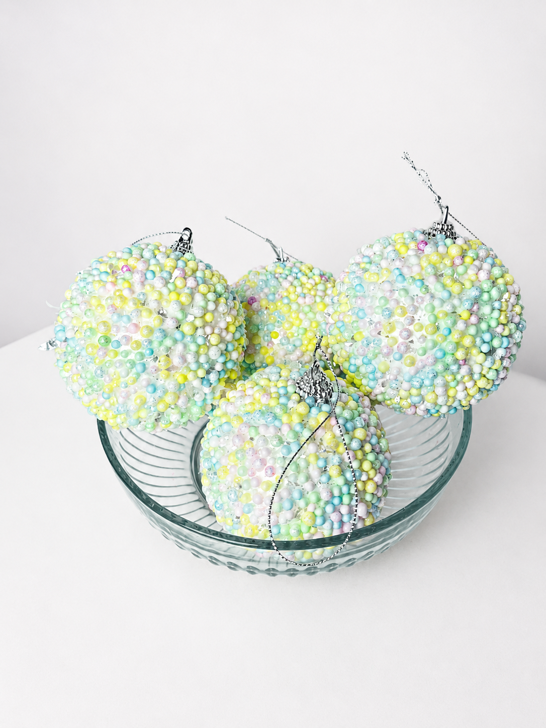 BOLA FLOCADA CANDY 8CM 4UNI