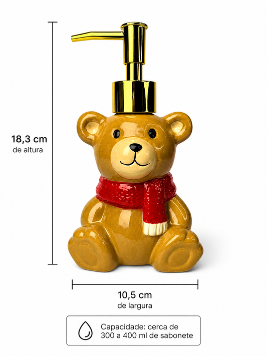 Porta Sabonete Urso