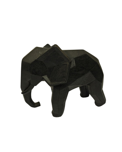 Escultura Elefante Geométrico