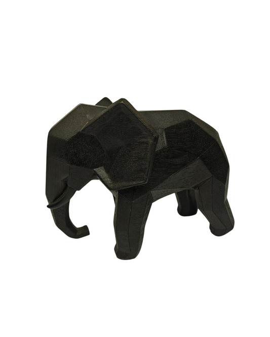 Escultura Elefante Geométrico