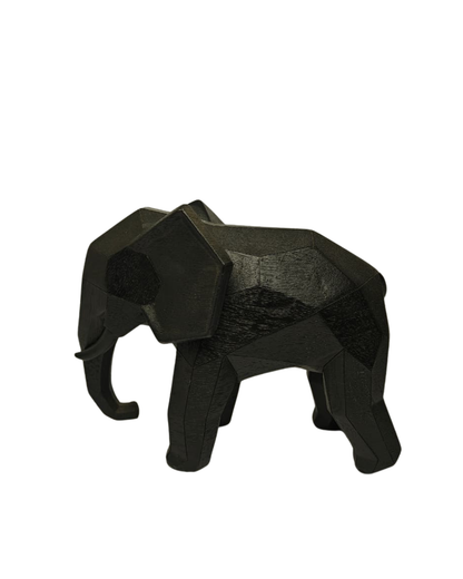 Escultura Elefante Geométrico
