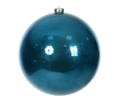 BOLA PEROLADA TUBO C/1 UND (AZUL CLARO) 15cm