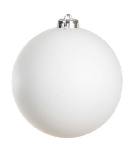 BOLA PEROLADA TUBO C/1 UND (BRANCO) 12cm