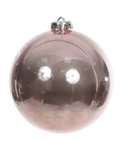 BOLA PEROLADA TUBO C/1 UND (ROSA) 12cm