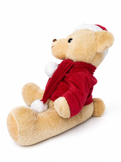 URSO PELUCIA NOEL 30CM