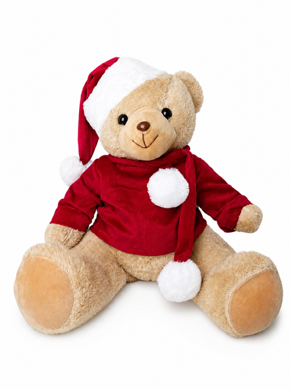 URSO PELUCIA NOEL 30CM