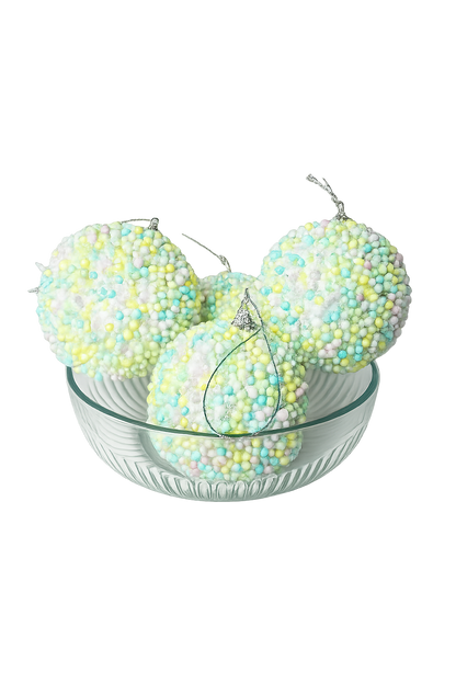 BOLA FLOCADA CANDY 8CM 4UNI
