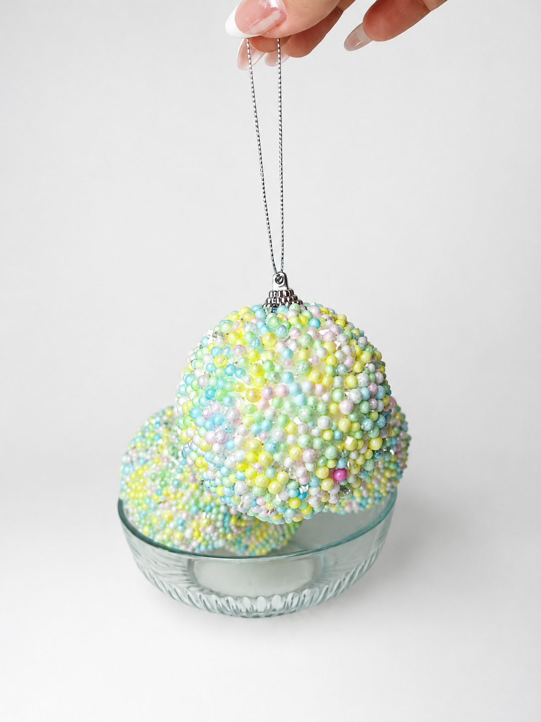 BOLA FLOCADA CANDY 8CM 4UNI
