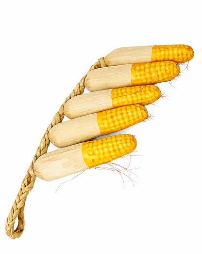 PENDENTE DE PALHA C/ 4 MILHOS 48CM