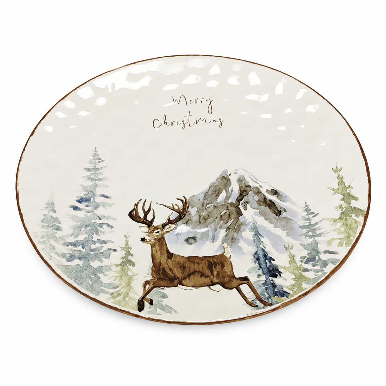 PRATO OVAL ALCE 30CM