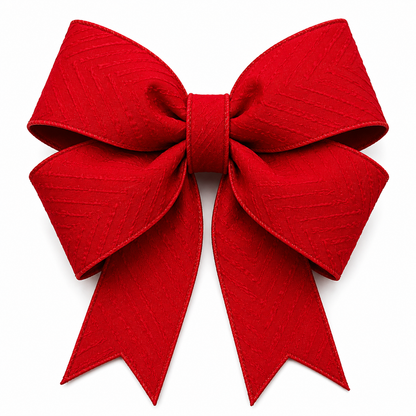 FITA ARAMADA VERMELHO COM LISTRAS 3D 6.3CM X 9.14M