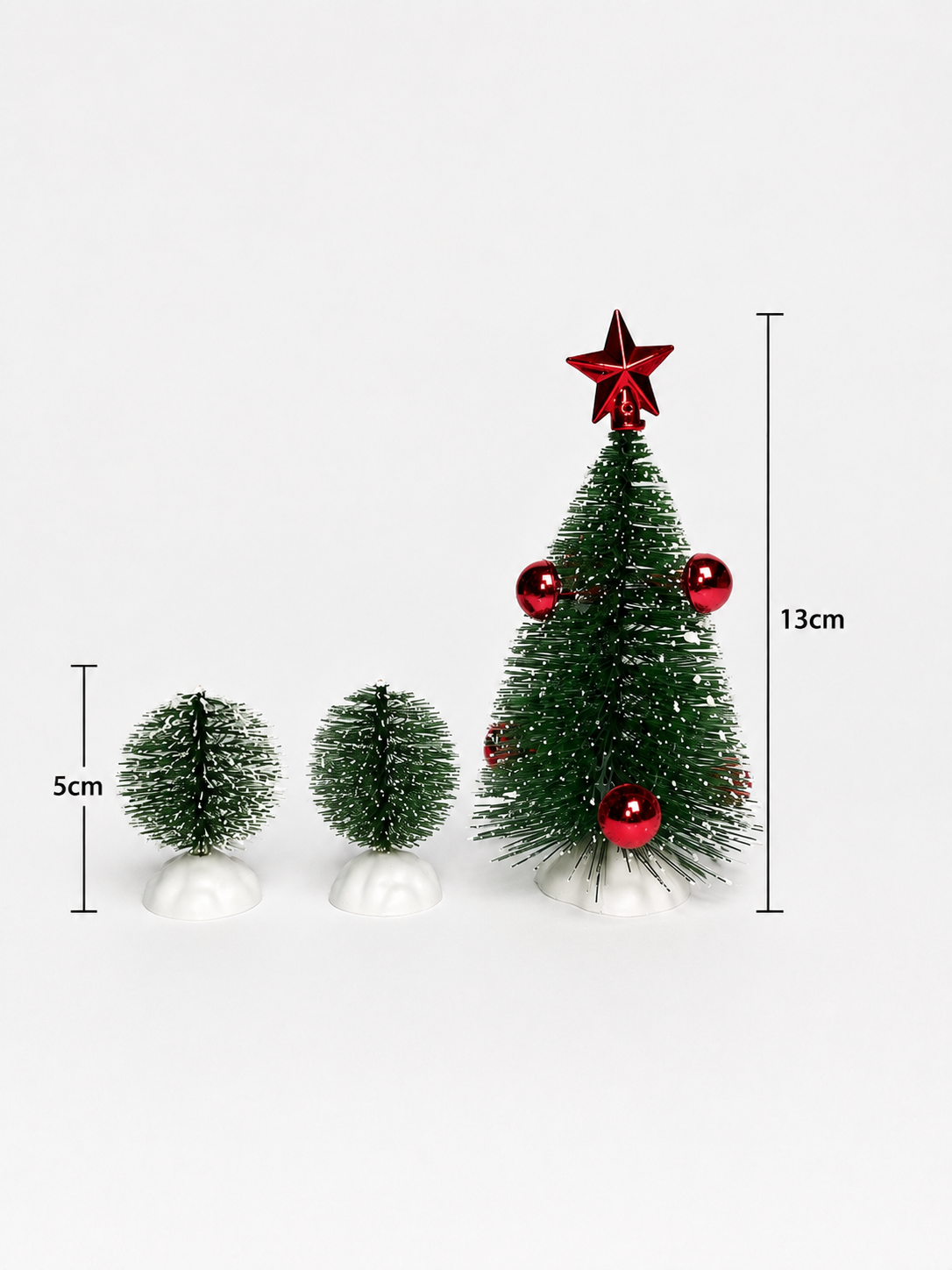 KIT DECORATIVO NATALINO C/ 7 PEÇAS