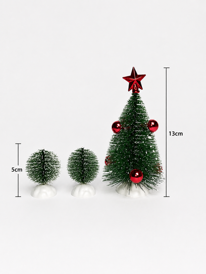 KIT DECORATIVO NATALINO C/ 7 PEÇAS