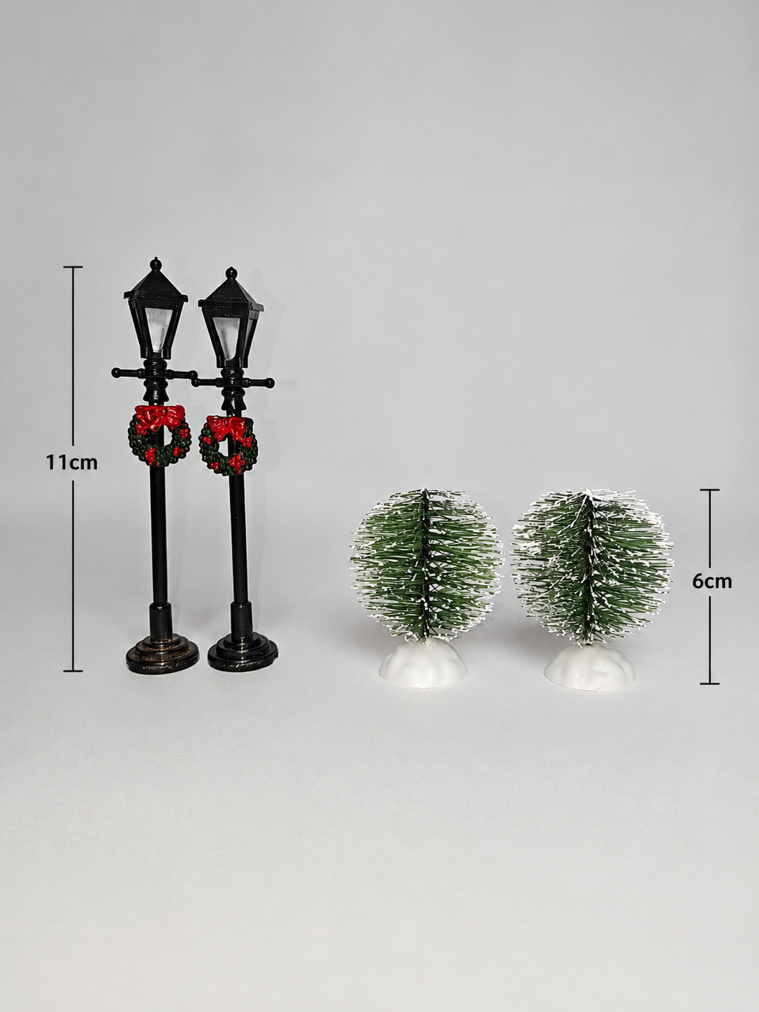 KIT DECORATIVO NATALINO C/ 7 PEÇAS
