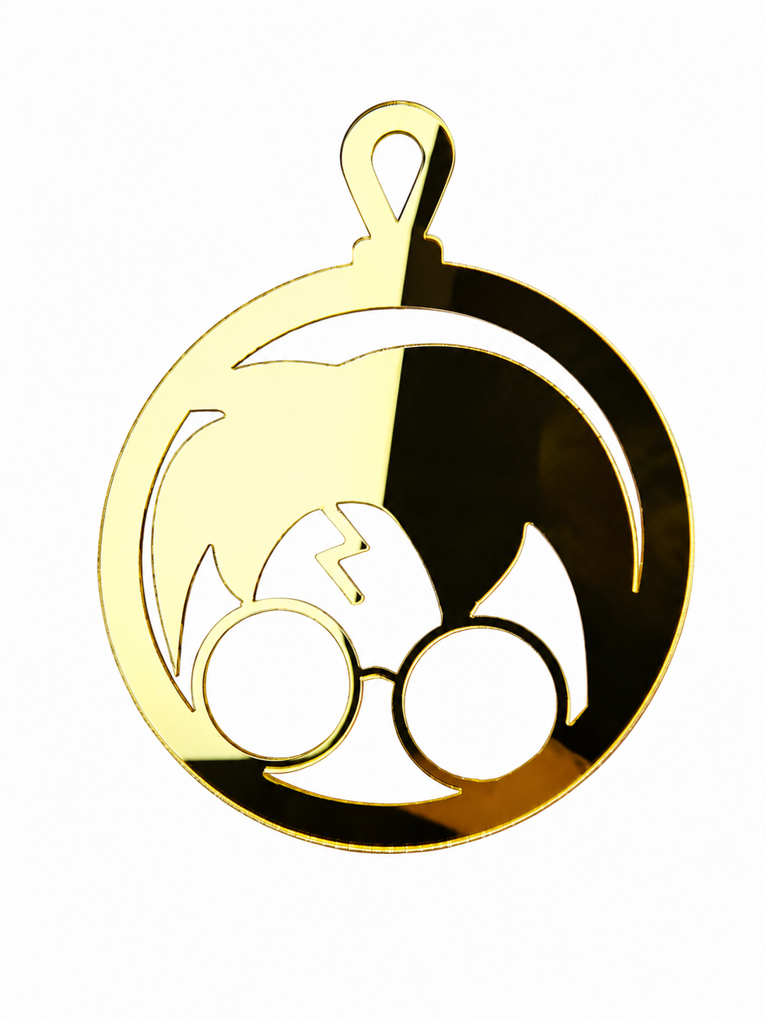 PENDENTE HP CICATRIZ 13X10XM DOURADO