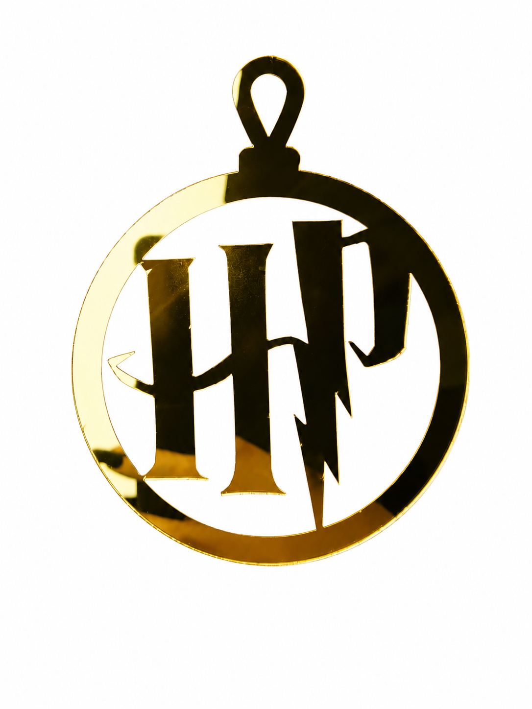 PENDENTE HP 13X10CM DOURADO