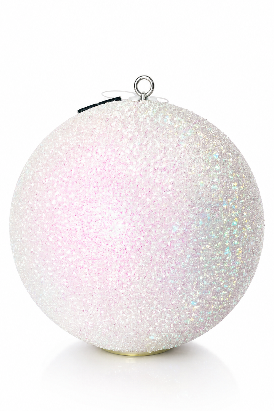 BOLA FLOCADA FURTA COR 30CM 1 UNI