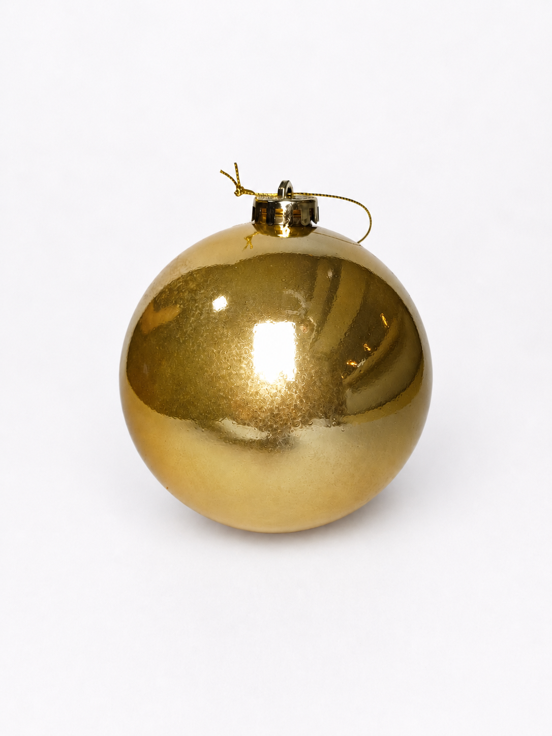 BOLA PEROLADA DOURADO 15CM 1UNI